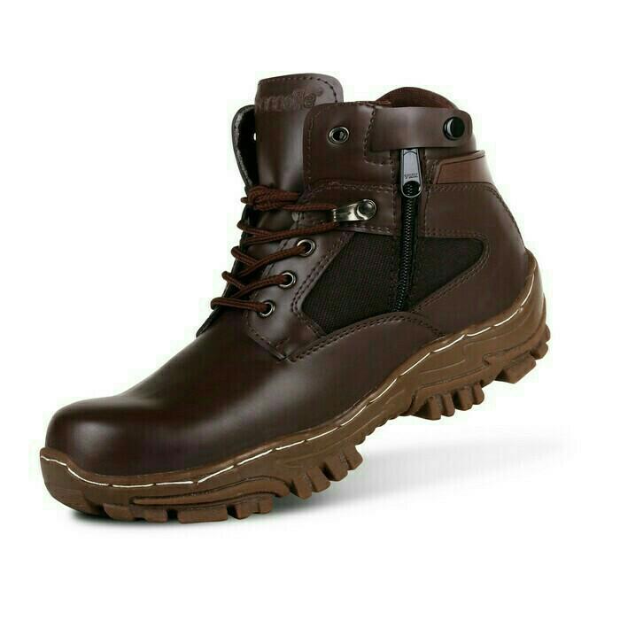 DSH sepatu kets boot safety dan kasual pria / sepatu kasual ujung besi / sepatu sneaker pria / sepatu pria reasleting bikers / sepatu adventure murah /sepatu pria casual /sepatu pria kasual / sepatu pria kulit / sepatu pria murah / RK01 trail