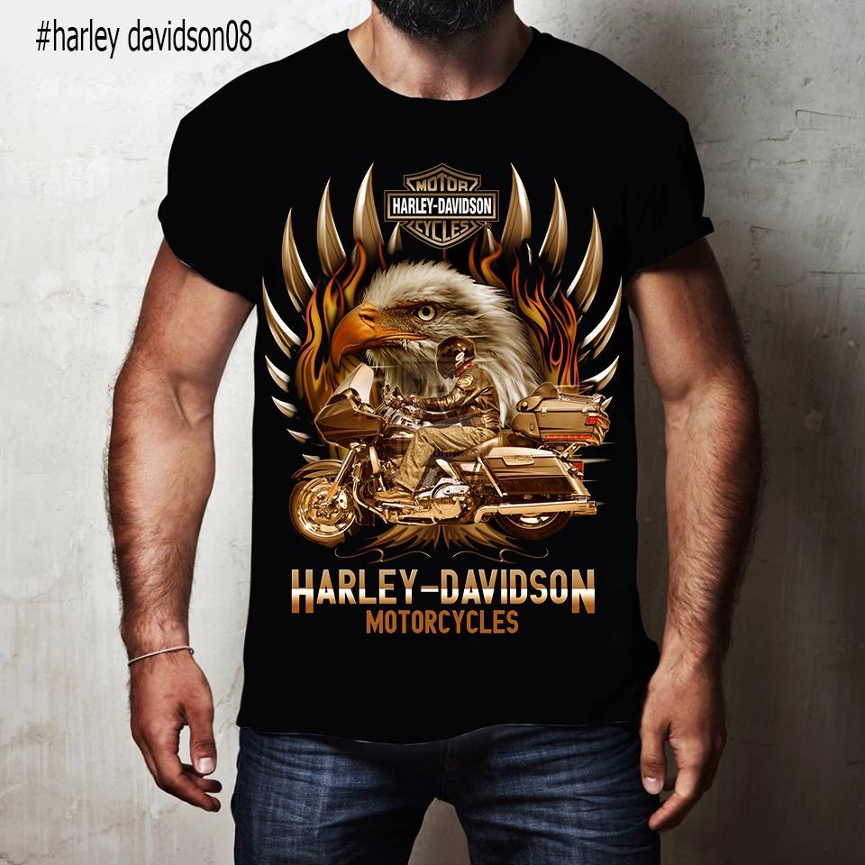 Kaos 3D Harley Davidson 08