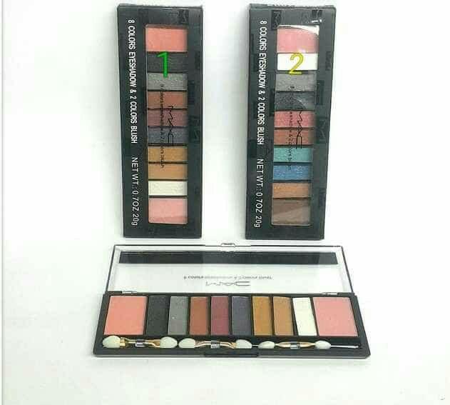 EYESHADOW + BLUSHON MAC 8 WARNA