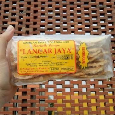 KERIPIK TEMPE BARBEQUE LANCAR JAYA KHAS MALANG