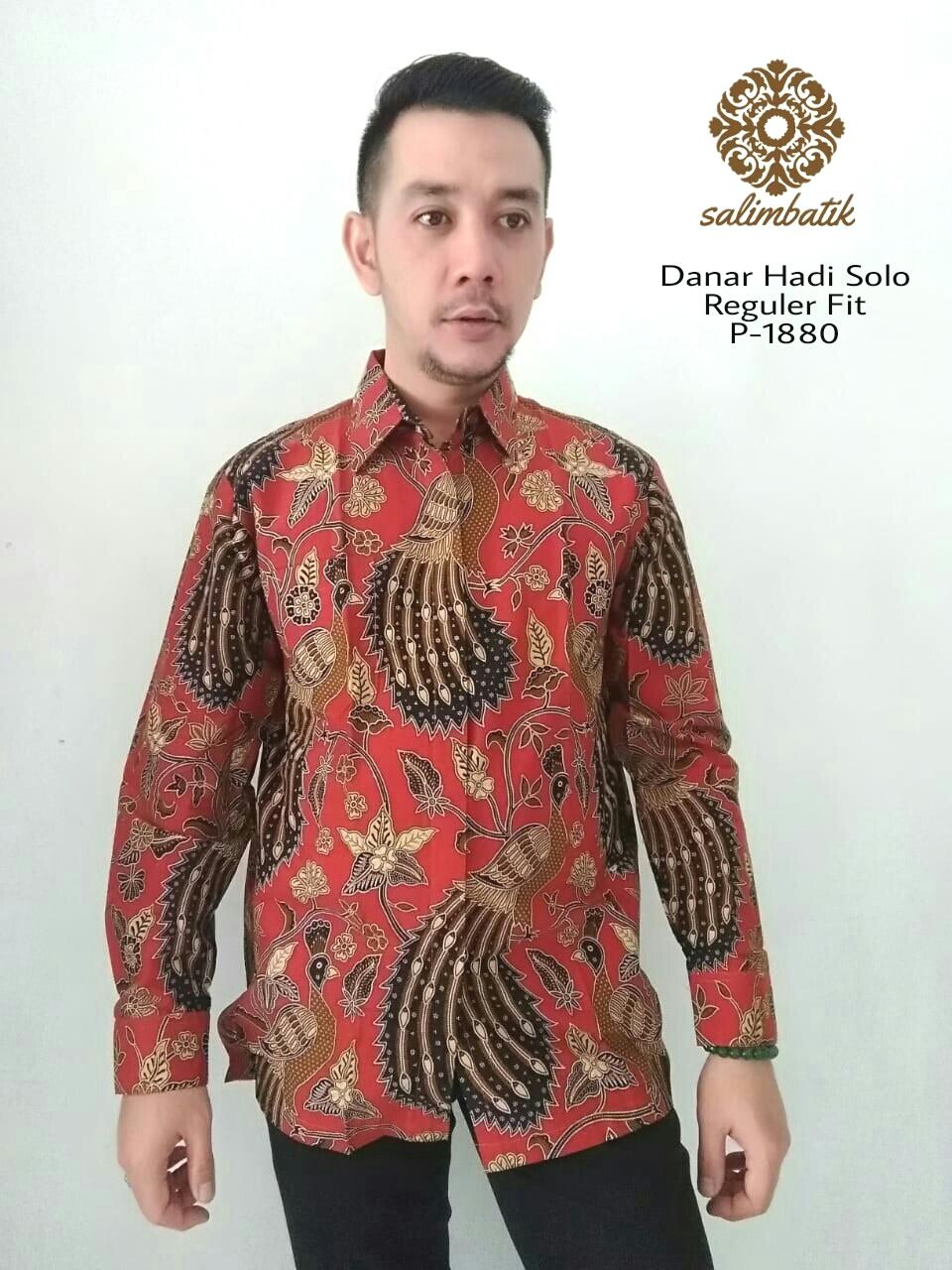Danar Hadi Kemeja Batik Reguler Fit 1880