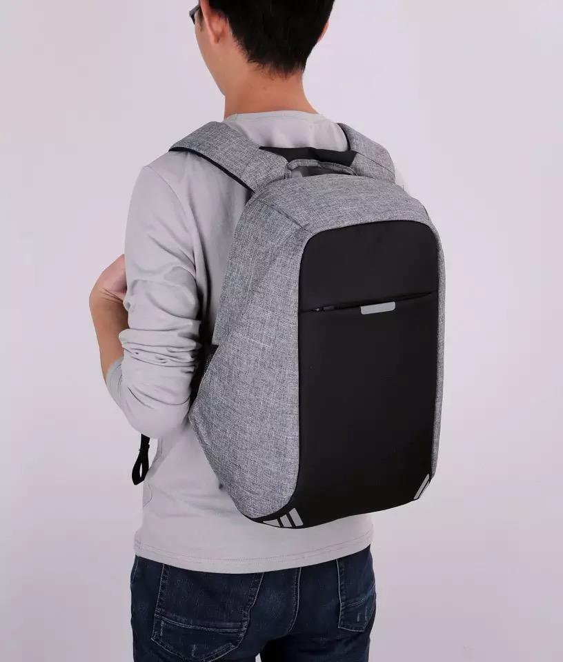 Tas Ransel Key Bag Anti Theft Outdoor Dailypack Laptop Bobby Backpack -1504-14ZV Tas Pria Tas Kerja Tas Fashion Pria FREE USB PORT+CABLE