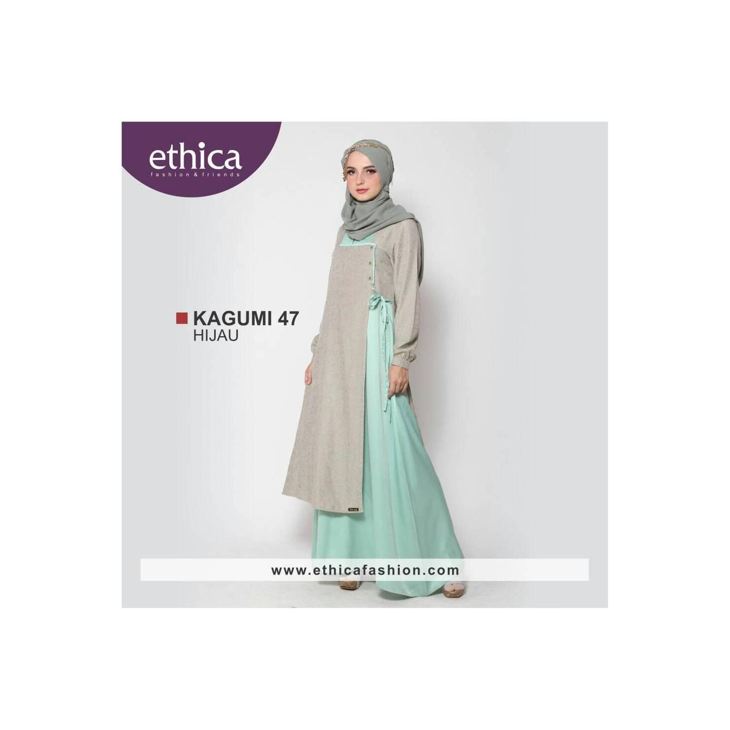 Gamis Ethica Kagumi 47 Hijau