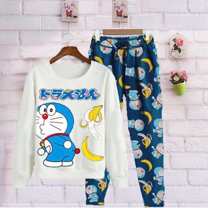 DAMAI FASHION JAKARTA - baju SETELAN wanita DORA PISANG - konveksi tanah abang