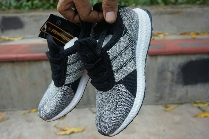 sepatu running Adidas ultra boost 3 chaussurres hitam silver premium - Hitam, 36 - 7bR5cL