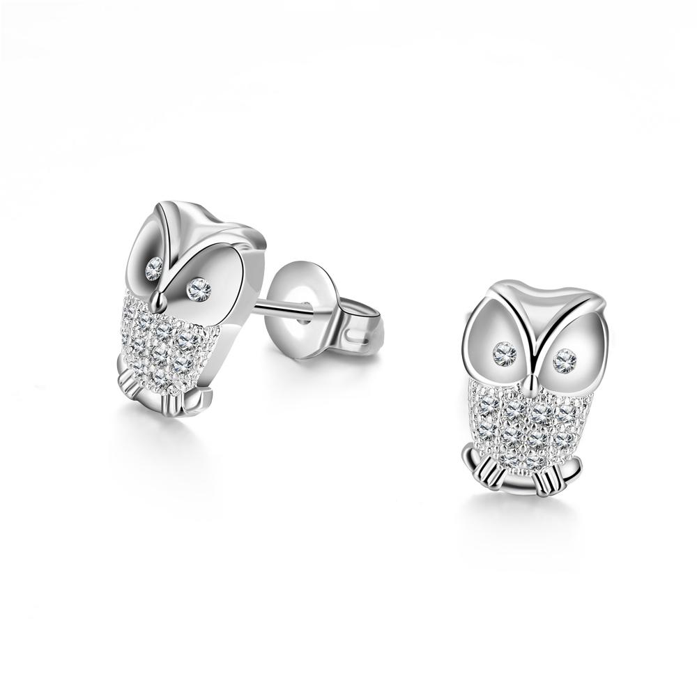 Bella&Co Classic Earrings AKE001 White Gold Aksesoris Perhiasan Anting