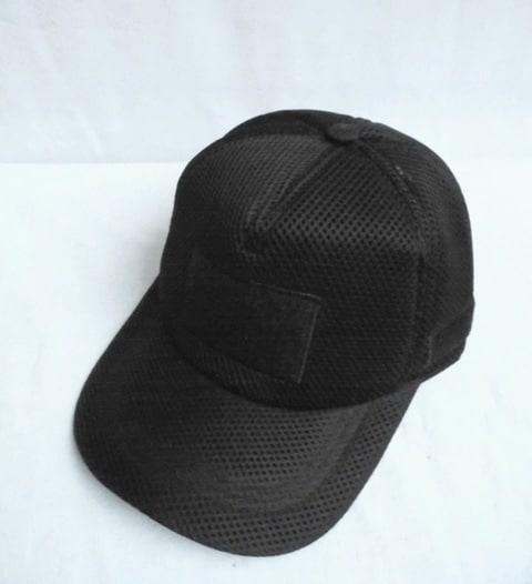Topi jala velcro warna hitam polos murah keren