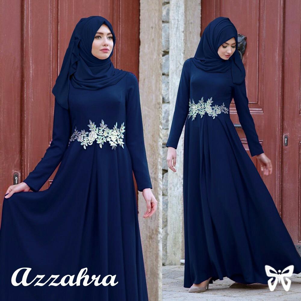 pakaian muslimah wanita - Gamis Azzahra