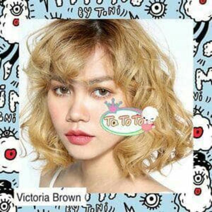 Softlens / Acc Softlens victoria brown by mimi tony Kualitas Super
