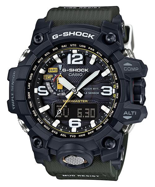 Casio G-Shock Mudmaster Series GWG1000-1A3 Jam Tangan Casual Pria Dual Time