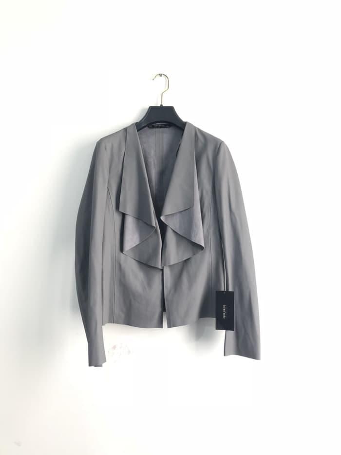 Jaket Kulit Wanita Zara Original Not Louis Vuitton Balenciaga Moncler