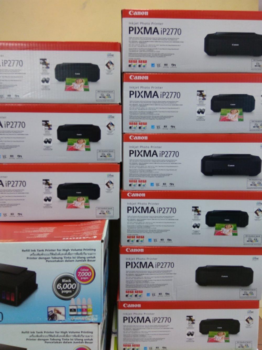 Printer Canon Pixma iP2770 Tanpa Tinta