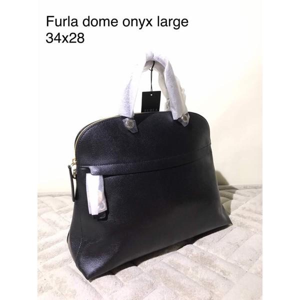 Jual Tas Furla Original Ready Dome Onxy Large Black