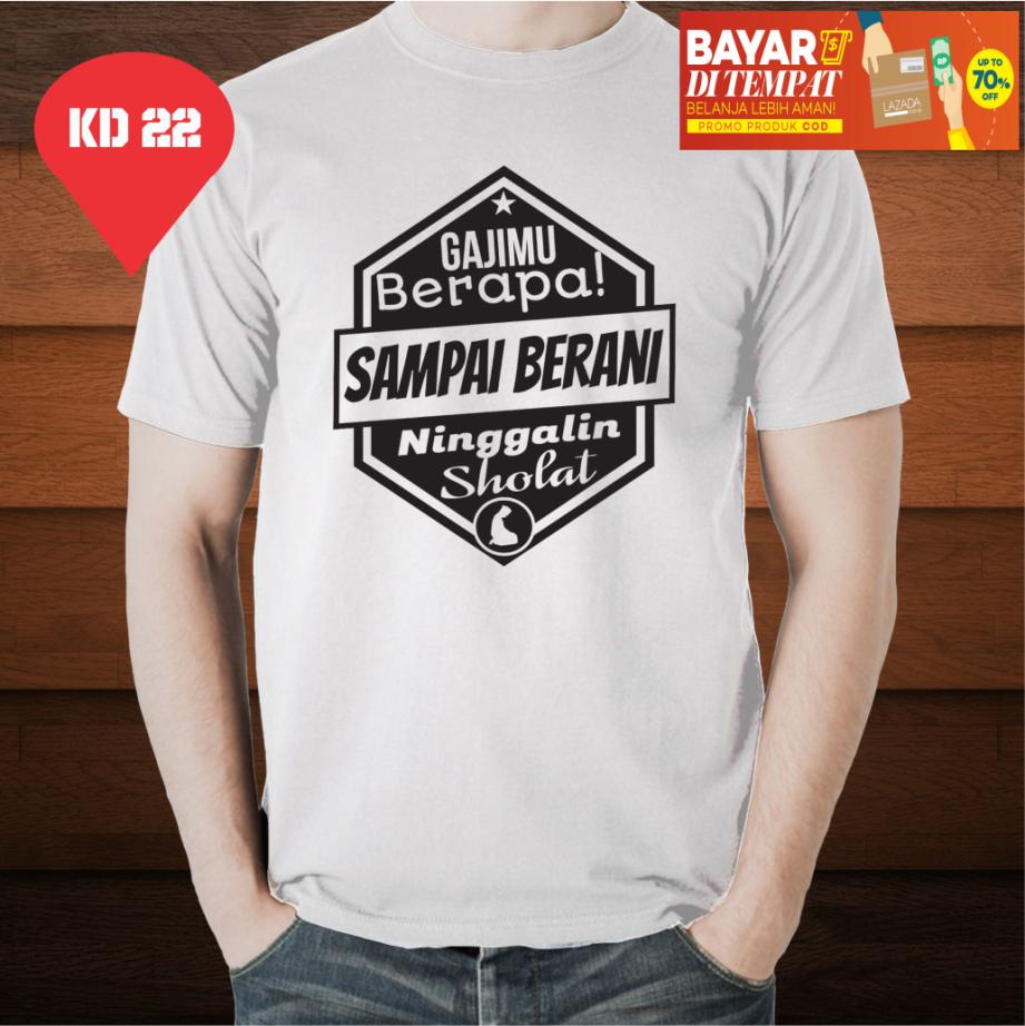 D|F.co Kaos Distro Dakwah Berapa Gajimu Kualitas Premium 100% Cotton Combed