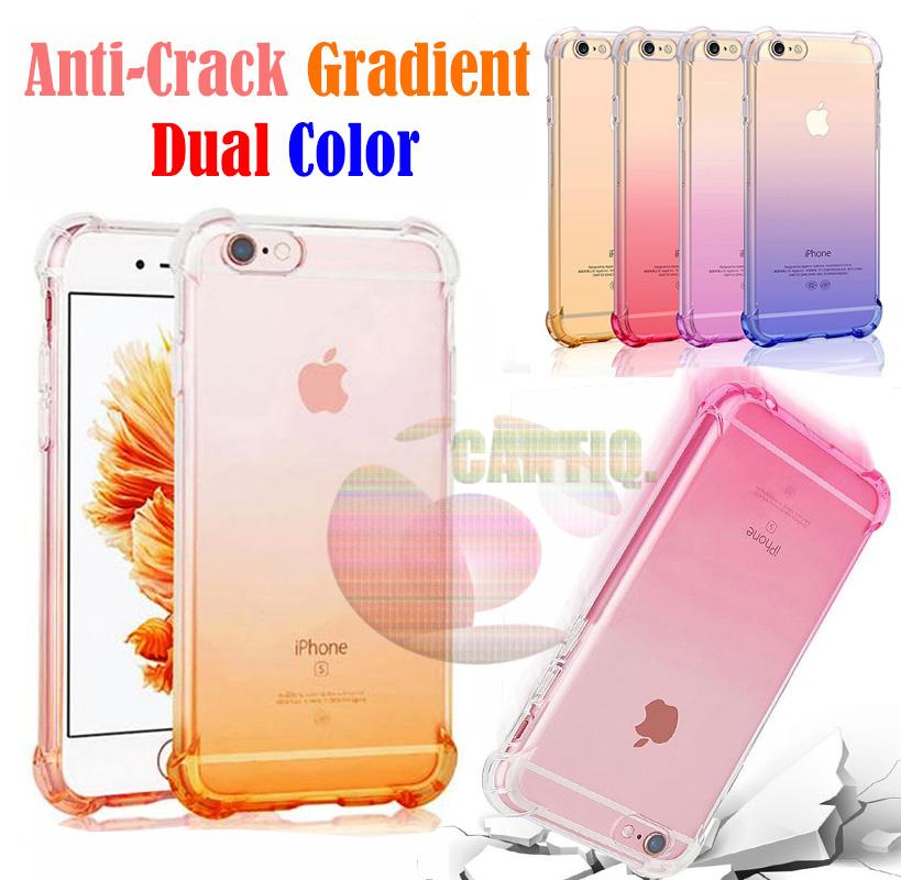 Case Anti Shock Gradient iPhone 5 Ultrathin Anti Crack Elegant Softcase Anti Jamur Air Case 0.3mm / Silicone Iphone 5G / Soft Case / Silikon iphone 5S Anti Crack Warna / Case Hp / Case iphone 5 / Pelindung Hp - Kuning
