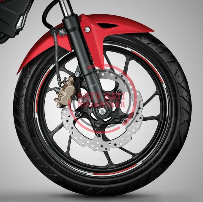 (New Cb Cbr 150R 150 R) Honda Ori Wheel List Sticker / Stiker Velg 17