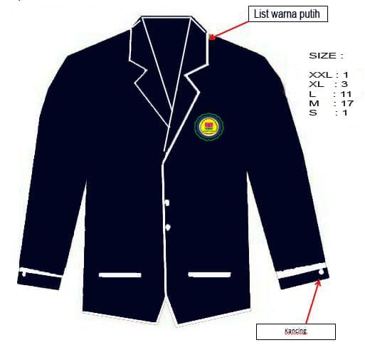 HARGA DISKON!!! Jas Almamater Smp N 9 Batam Cetak Express