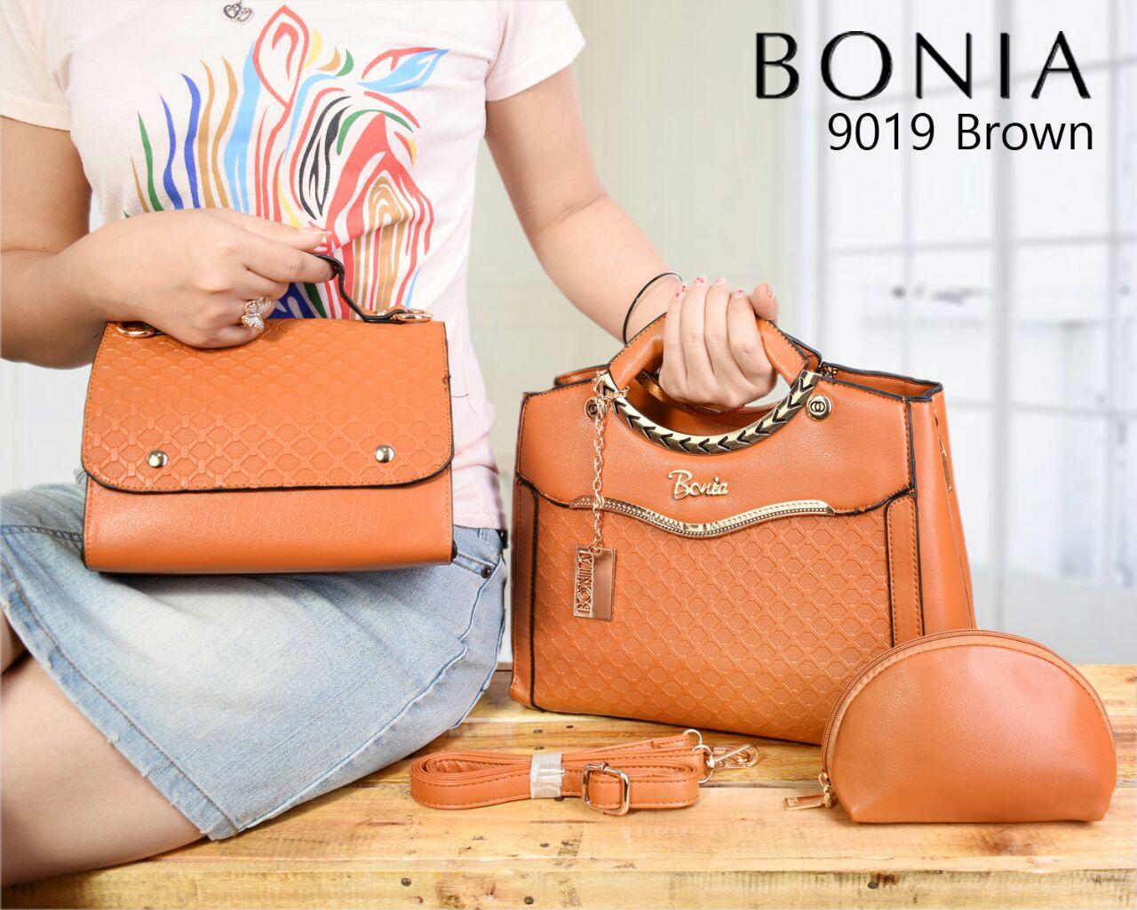 Tas Bonia Luxury 9019 set 3in1
