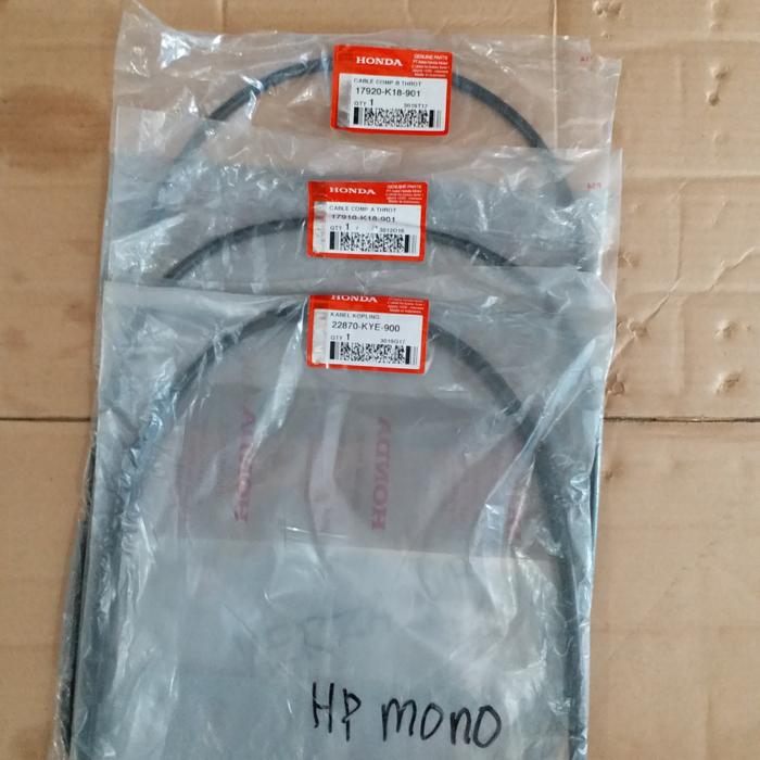 KABEL GAS - KOPLING SET ASLI HONDA VERZA ISI 3