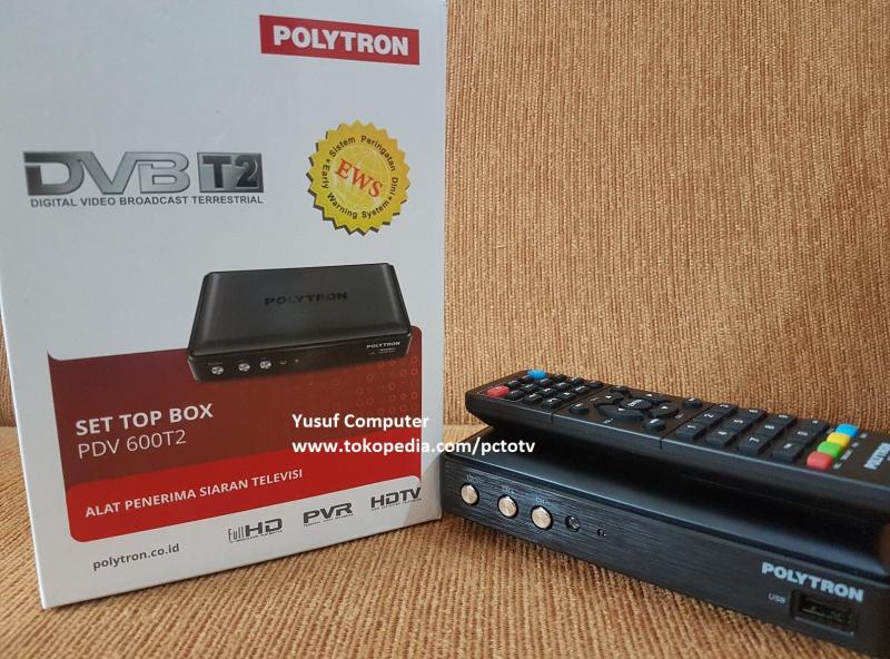 Polytron PDV600T2 STB DVB-T2 + BONUS Kabel HDMI