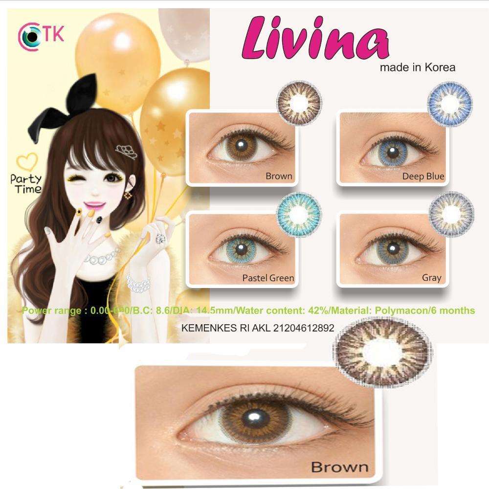 Livina Softlens - Brown + GRATIS Lenscase