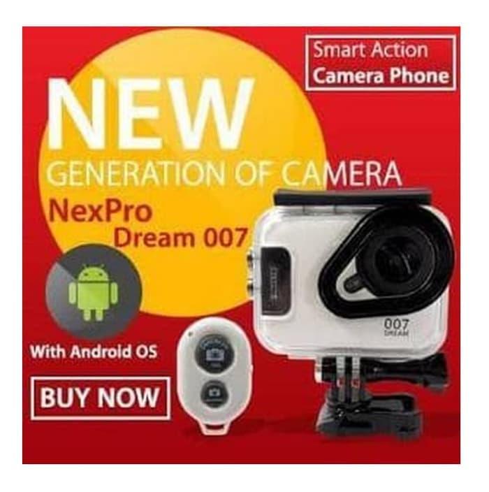 Best Seller Action Camera NEXPRO DREAM 007 BISA SMARTPHONE Plus Remote