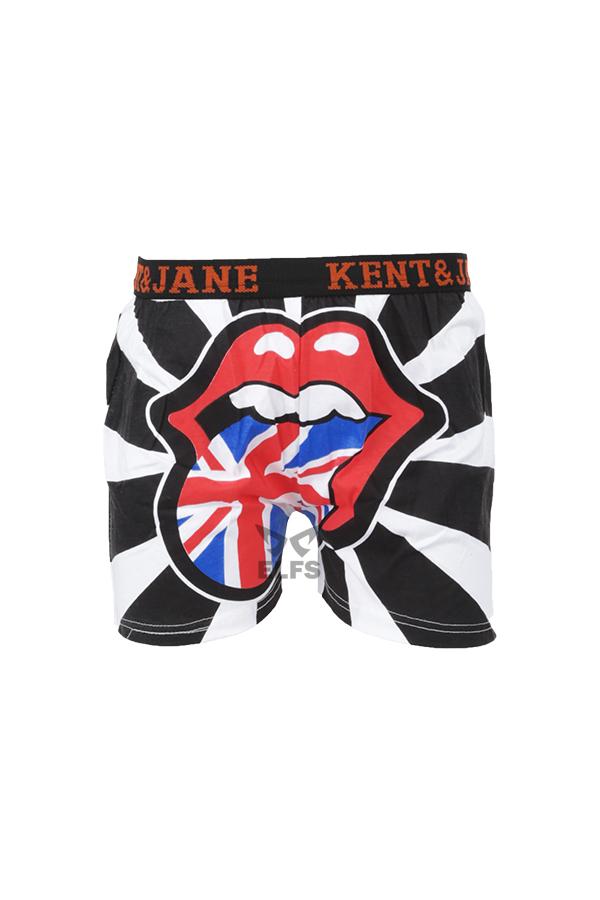 Elfs Shop - Celana Dalam Pendek Pria Boxer Katun Gambar Stone USA
