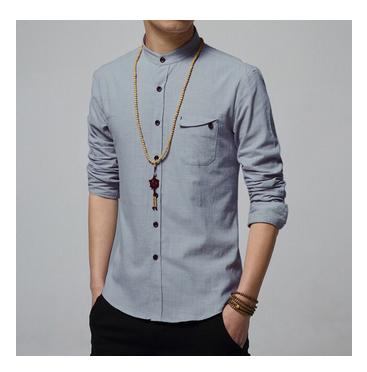 HOT SPESIAL!!! Baju Pria Kemeja Laki-Laki Bani Grey Abu Executive - yQXkA5