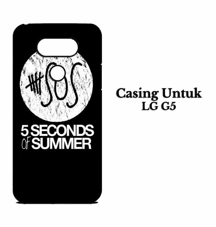 Casing LG G5 5 Second Of Summer Log Hardcase Custom Case Se7enstores