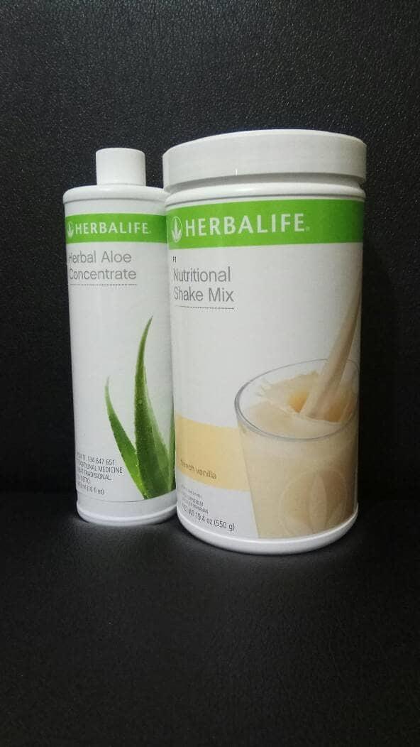 HARGA PROMO!!! shake vanila+ herbal aloe concentrate - XHC9pw