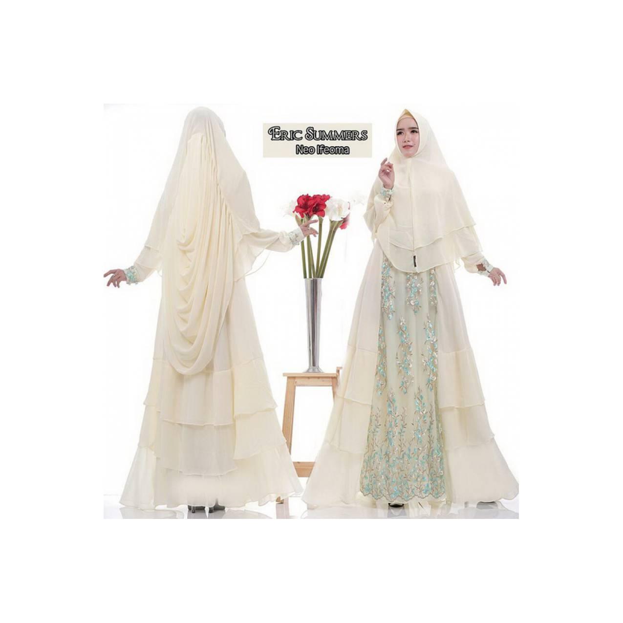 Gamis Lebaran Idul Fitri Aplikasi Brokat Premium Butik