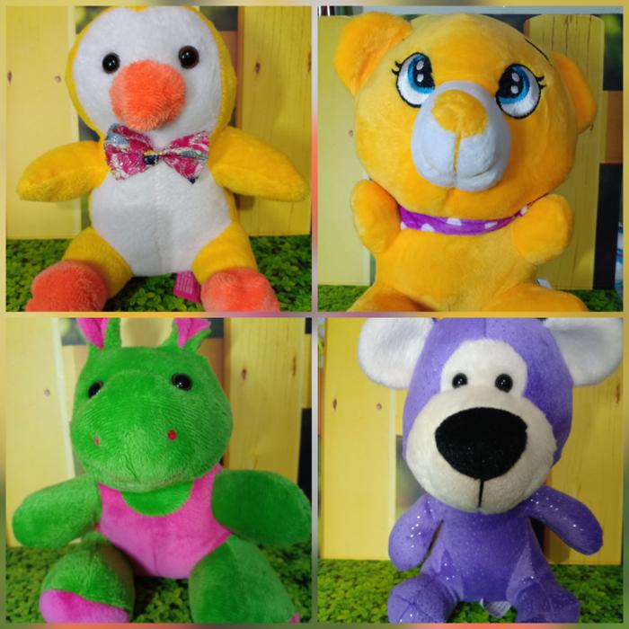 murah Boneka Kualitas Bulu Bagus Tinggi 20 cm 100%/ori/