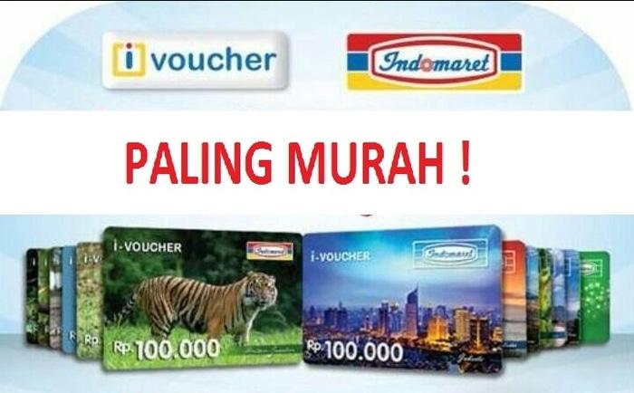 Promo: Voucher Indomaret 100 Ribu 100Rb Termurah Setokopedia - ready stock