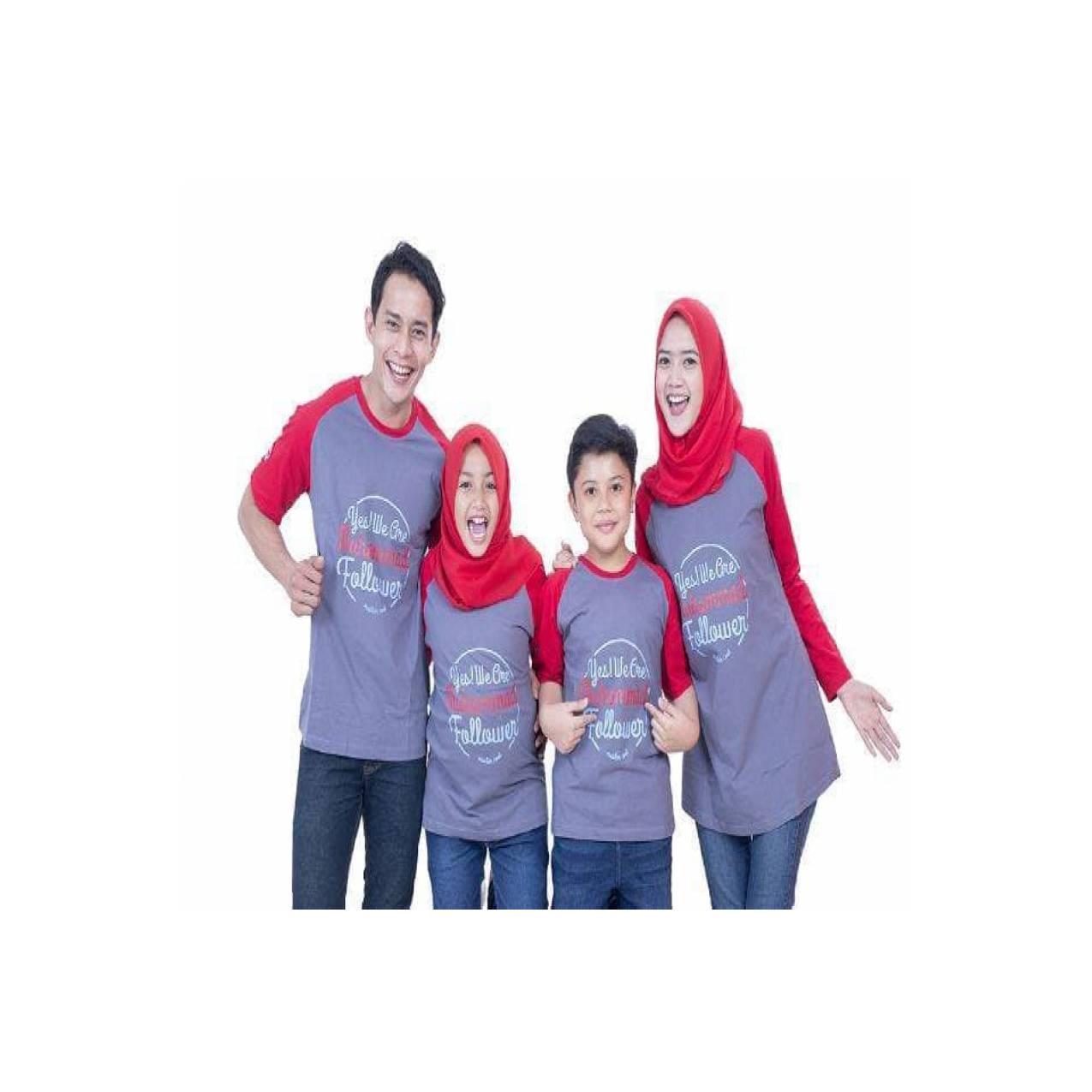 KEMEJA TERBARU Baju Muslim Couple Keluarga Kaos Muslim Best Seller