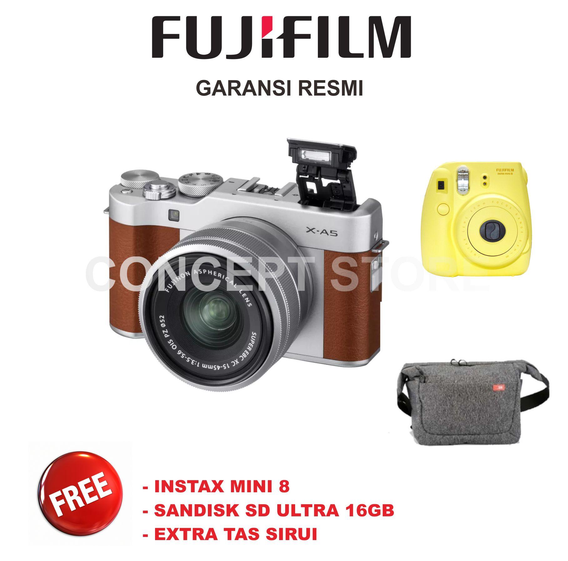 Fujifilm X-A5 KIT 15-45mm Kamera Mirrorless . XA5 . X A5