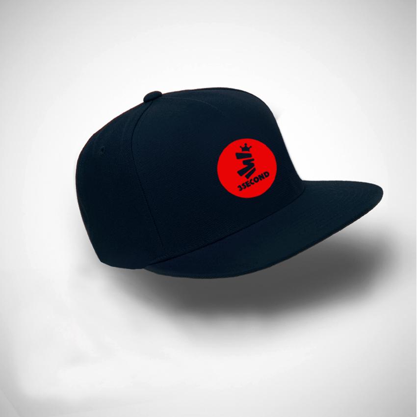 Jakarta Distro Topi Snapback 3SECOND Circel Little Red Premium