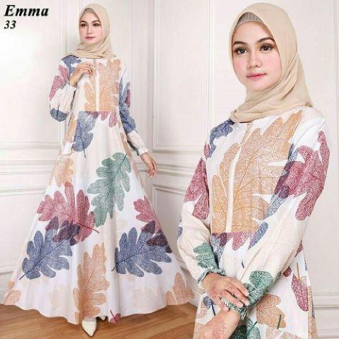 YAO YAO - GAMIS SYARI MAXI EMMA 33 PUTIH