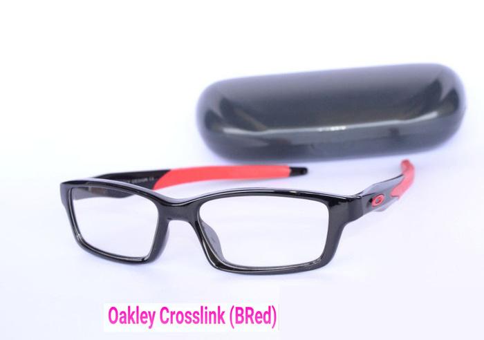diskon 15%!! Frame Kacamata (BacaU002Fminus) Pria & Wanita - Oakley Crosslink - ready stock