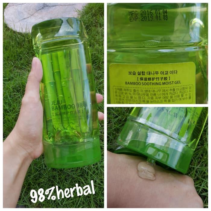 Ready Stock YES NOW JEJU BAMBOO 98% (BAMBOO SOOTHING MOIST GEL) JEJU