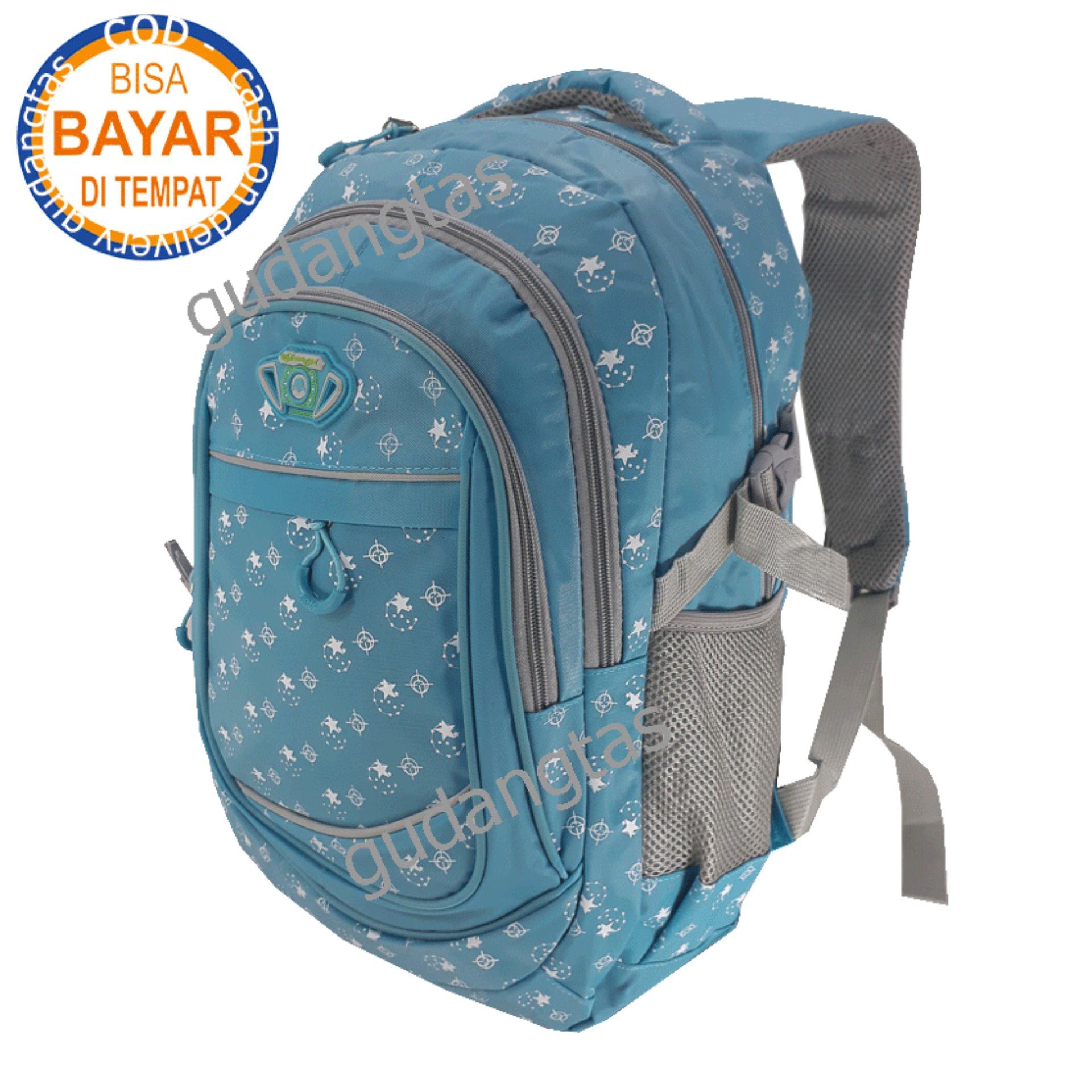 Alto Silver Girl Super Tas Sekolah 73968V Ransel Laptop + Raincover