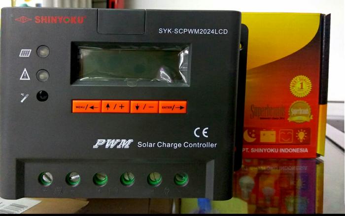 Promo Controller Shinyoku 20a 12v/24v PWM Timer Original