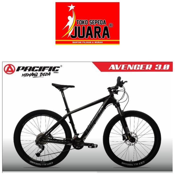 SEPEDA PACIFIC AVENGER 3.0 ADVANCE CARBON FRAME MTB 27.
