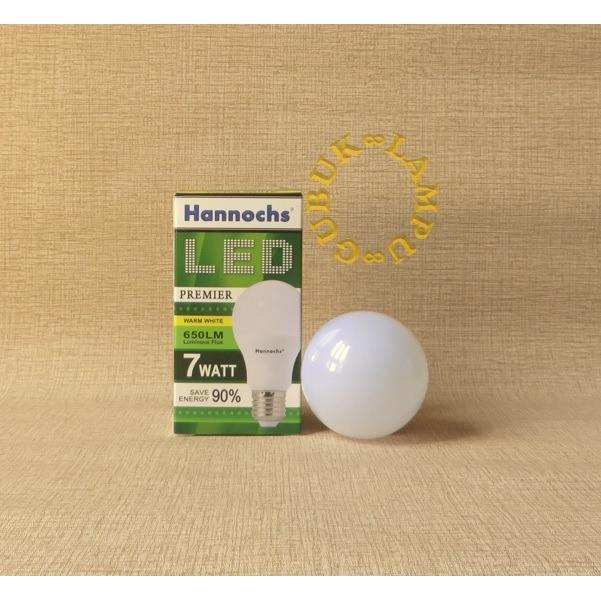 Lampu LED Bulb (Bohlam) Hannochs Premier 7 Watt – Kuning