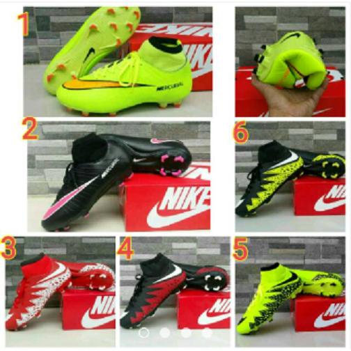 soccer nike mercurial cr7 & adidas copa/ predator impor quality Size 39-43 sepatu pria olahraga bola