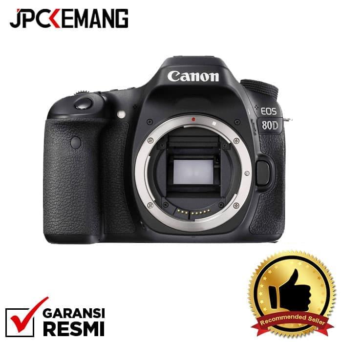 Canon EOS 80D Body Build In Wifi jpckemang GARANSI RESMI
