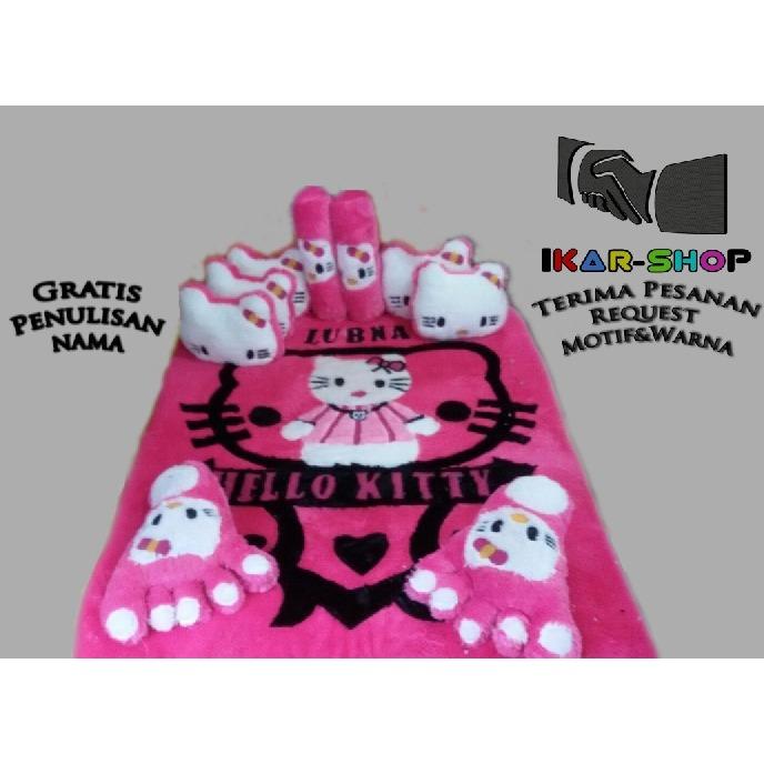 Ikar23 Karpet Karakter HelloKitty Fullset 4cm