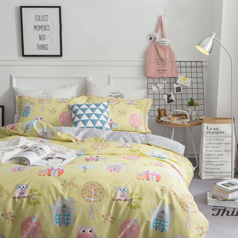 Di Sarung Selimut Katun Sprei Katil Siswa