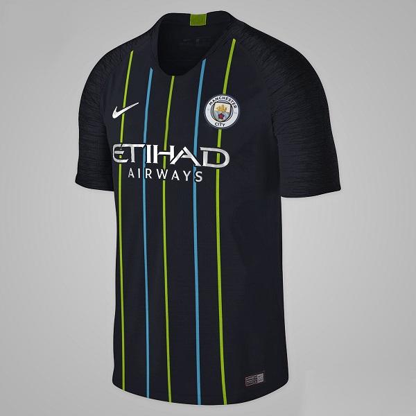 TBK fashion - Jersey Bola Kaos Olahraga T-Shirt MANN CIITY Home Away 18/19