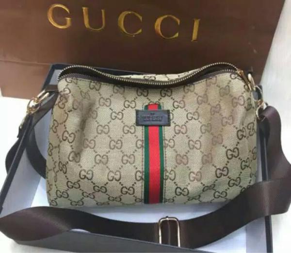 Tas Tas Selempang Branded Wanita Cantik Berkelas TAS WANITA IMPORT GUCCI SPIDI KANVAS - SEMI PREMIUM