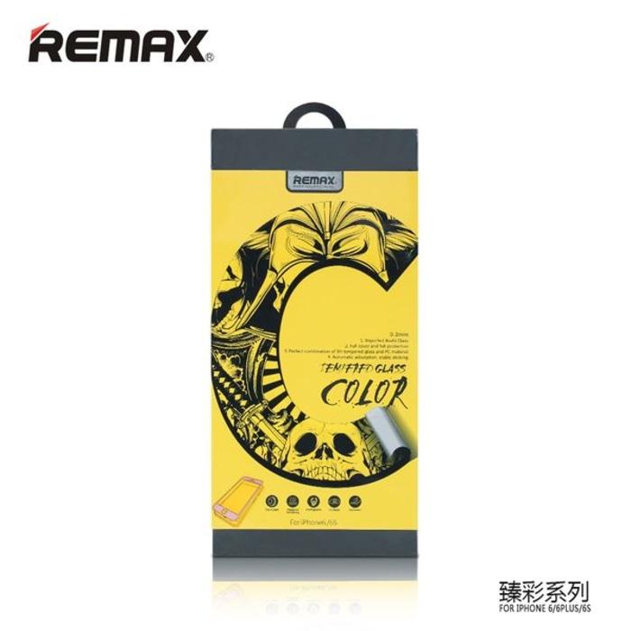 REMAX Color Series Tempered Glass 0.2Mm For Iphone 6 Plus - Rose Gold
